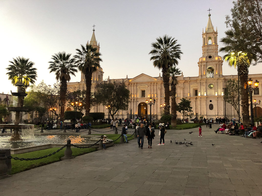 Viaggio in Perù, Arequipa